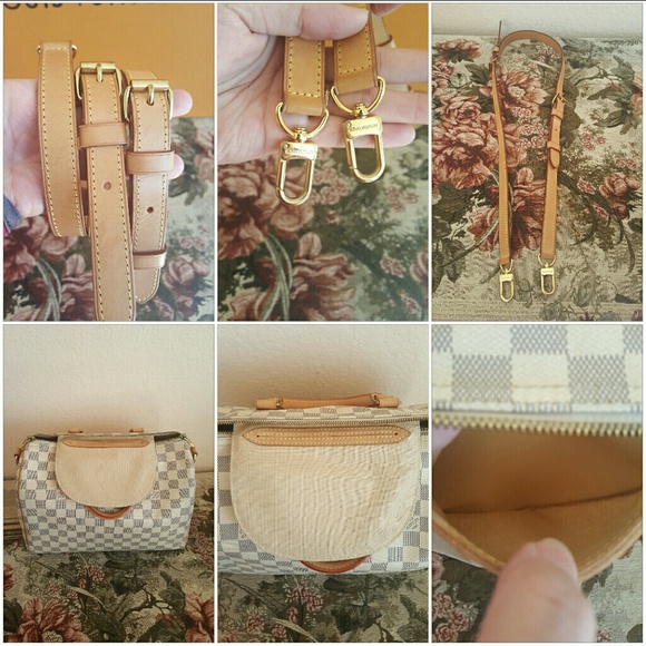 Authentic Louis Vuitton Speedy 30 Azur Bandouliere - Picture 6 of 7